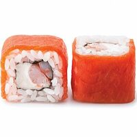 Ролл Филадельфия с креветкой в MaybeSushi