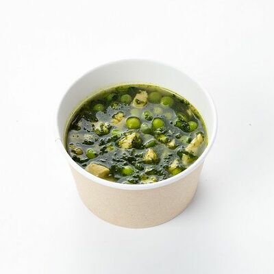 Суп куриный со шпинатом в Pelmen House по цене 310 ₽