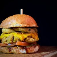 Мини Бургер с рваной свининой в Red Rocket Bar