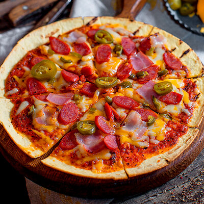 Фламекеш с колбасками в Колбасофф по цене 450