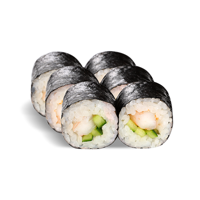 Ролл С креветкой и огурцом в Автоcуши Автопицца по цене 363 ₽