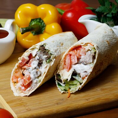 Шаурма татарская с кониной в Kazan Kebab по цене 630 ₽