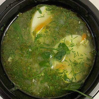 Бульон куриный с яйцом в Сметана Сергеевна по цене 70 ₽