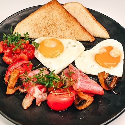 Английский завтрак в Клевая блиновая по цене 450 ₽