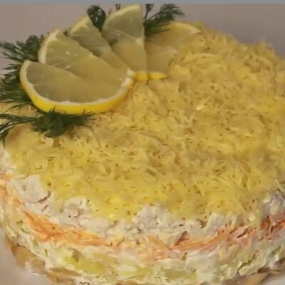 Салат Белая ночь в Aliya Uz-Food по цене 399 ₽