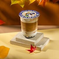 Бабл-кофе Яблочный пирог с тапиокой в Тапиока bubble tea cafe
