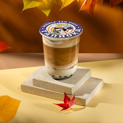 Бабл-кофе Яблочный пирог с тапиокой в Тапиока bubble tea cafe по цене 589 ₽