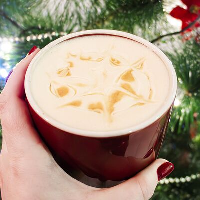 Мандариновый Раф с медом М в CoffeeFact по цене 469 ₽