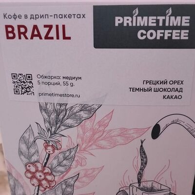 Brazil набор дрип-пакетов в PRIMETIME по цене 490 ₽