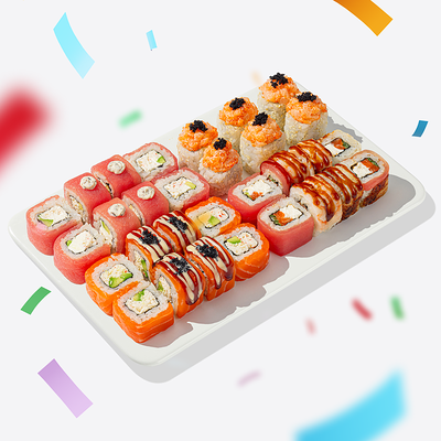 Сет Денрожденный в Много лосося по цене 2570