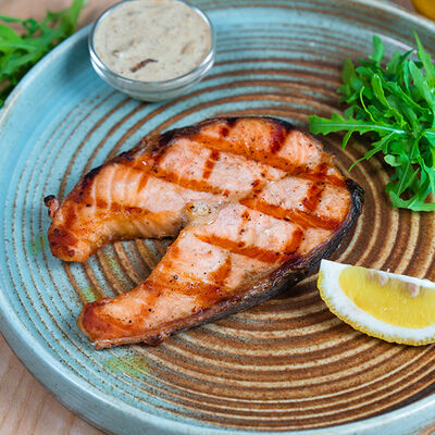 Стейк из семги на гриле в Пиколини по цене 1100 ₽