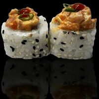 Острый лосось в Barrel Sushi