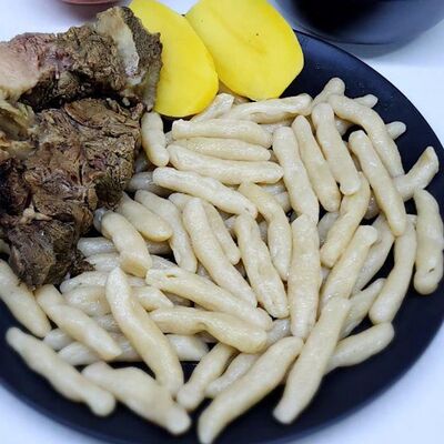 Галушки хинкал в РОХАТ ФЮЖНЬ по цене 650 ₽