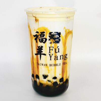 Молоко с Карамельной Тапиокой в Fu Yang Bubble tea по цене 495 ₽