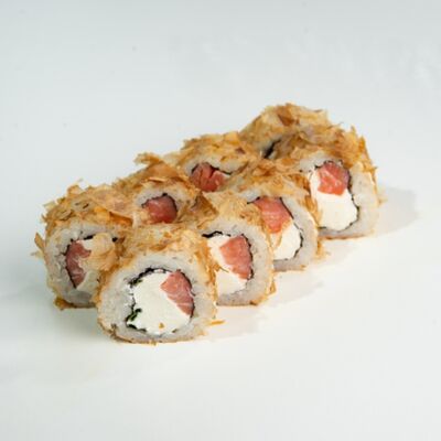 36.Бонито с копчёным лососем (8 шт) в ЁБИСАН по цене 989 ₽