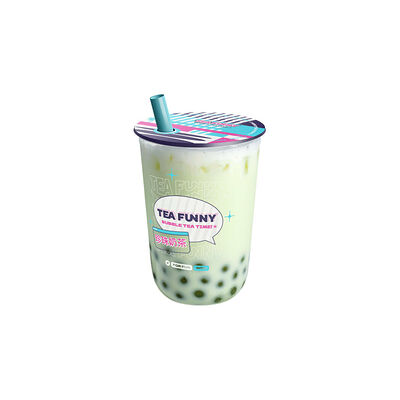 S Яблоко-дыня с кусочками яблока в Tea funny Bubble tea по цене 419 ₽