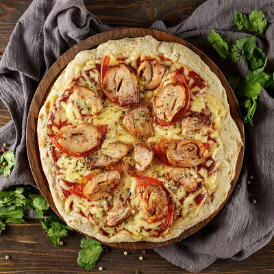 Шашлычная пицца с окороком в Лаваш36 по цене 619 ₽