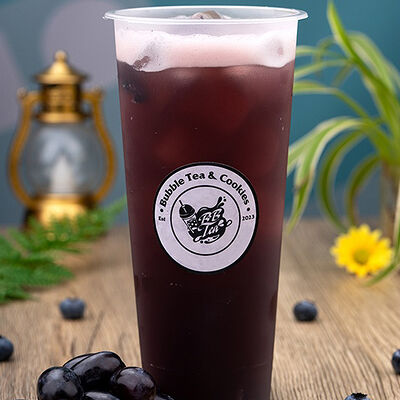 Чай с черникой Blueberry Black Currant Tea в Bubble Tea Баблти по цене 400 ₽