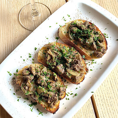 Брускетта по-тоскански в МамаМиа по цене 590 ₽