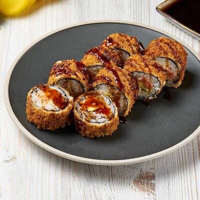 Темпура Филадельфия в Суши Море Мото по цене 349 ₽