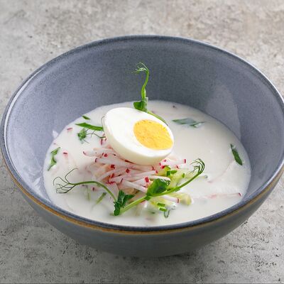 Окрошка на йогурте в На Парах по цене 320