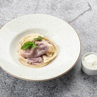 Вареники с вишней в The Kitchen