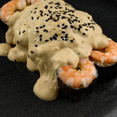 Ролл Сливочный с креветкой в Роллинка по цене 640 ₽