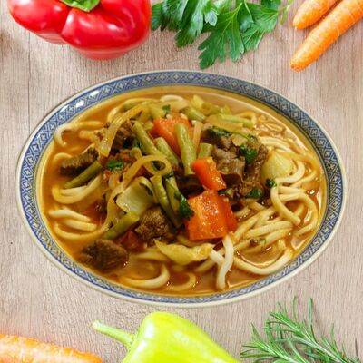 Лагман в Мистер пицца по цене 230 ₽