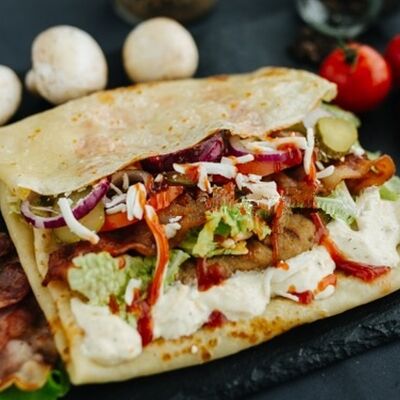 Блинбургер в Блин да Мёд по цене 465 ₽