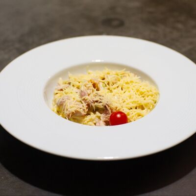 Паста Карбонара в Cofan European kitchen & Cofanori Asian bistro по цене 470 ₽