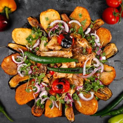 Садж из курицав Шашлычный рай по цене 2000 ₽