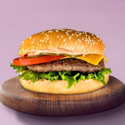 Гамбургер с говядиной в Food4Good по цене 389 ₽