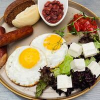 Кавказский завтрак в Рабарбар