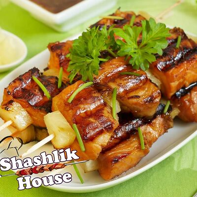 Шашлычки Лосось в Shashlik House по цене 382 ₽