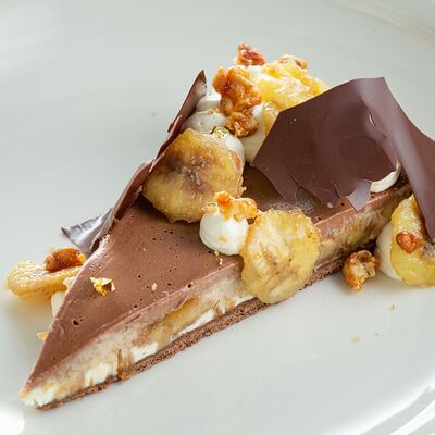 Шоколадно-Банановый пирог в Welcome по цене 490 ₽