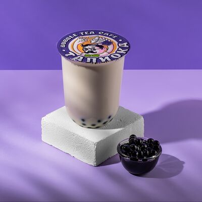Бабл молоко Рафаэлло с тапиокойв Тапиока bubble tea cafe по цене 449 ₽