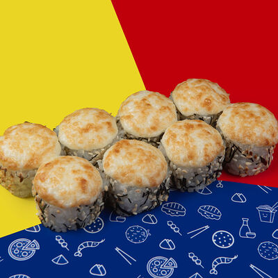 Запеченный мясной с сыром в Рыба ё по цене 389 ₽