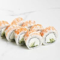 В креветке с огурцом и сыром в Ёбисан