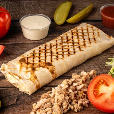 Шаверма Двойная Мясная в GRILL & SUSHIMASTER - ГРИЛЬ и СУШИ МАСТЕР по цене 249