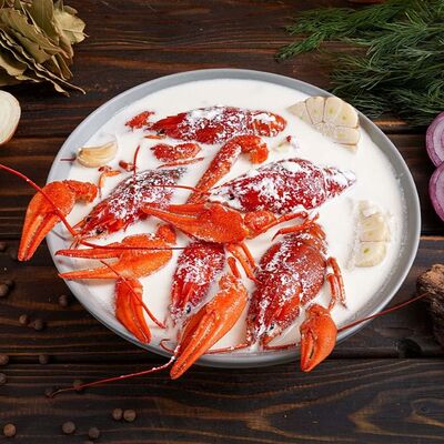 Раки в сметане с чесноком в Раки Мск 24 по цене 9540 ₽