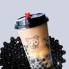 Чёрный молочный латте M в Bobo tea по цене 430