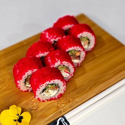 Калифорния с лососем терияки в Tochi Food по цене 555 ₽