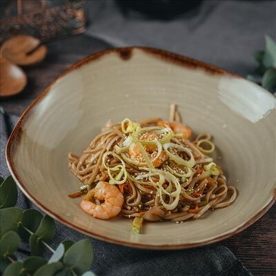 Удон с креветками в Amato по цене 725 ₽