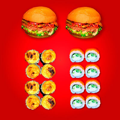 Комбо №2 в Burger&Sushi по цене 2101 ₽