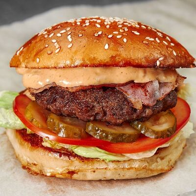 Биф Прожарка с беконом в Прожарка по цене 499 ₽