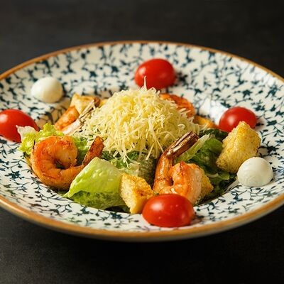 Цезарь с креветками в Вах Гиви! по цене 800 ₽