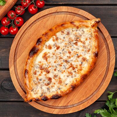 Пиде с курицей и грибами в Шашлычный Двор по цене 570 ₽