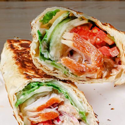 Шаверма в лаваше в Айран по цене 580 ₽