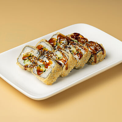 Жареный с угрем в Журавль в небе Халяль по цене 675 ₽