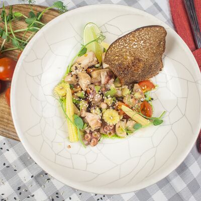 Севиче из осьминога в Eat fresh по цене 940 ₽